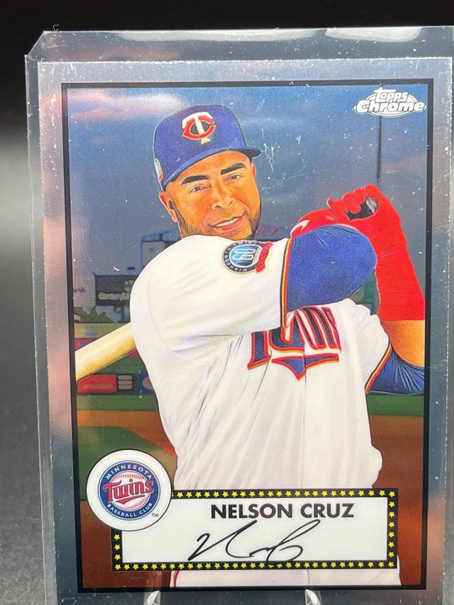 2021 Topps Chrome Platinum Nelson Cruz BASE CARDS I #227