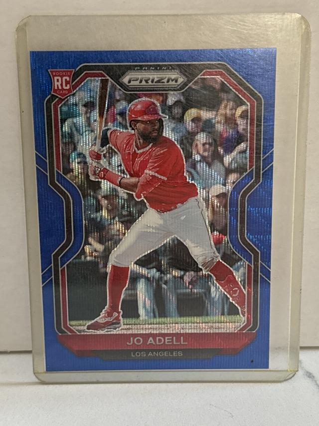 2021 Panini Prizm Jo Adell Base Set Blue Wave /60 #191