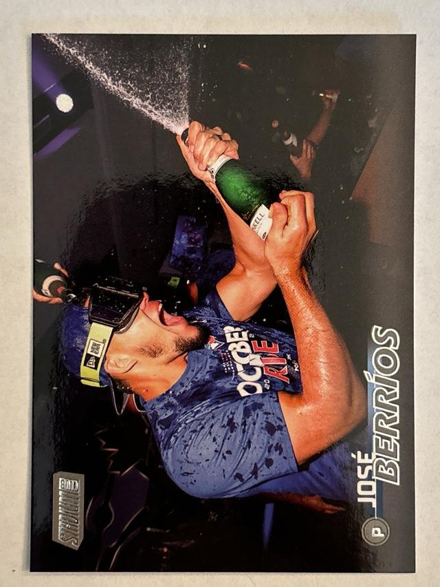 2023 Stadium Club José Berríos COMPLETE BASE SET #231