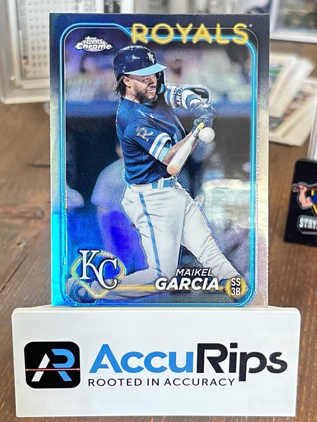 2024 Topps Chrome Maikel Garcia ﻿Base Set Base #246