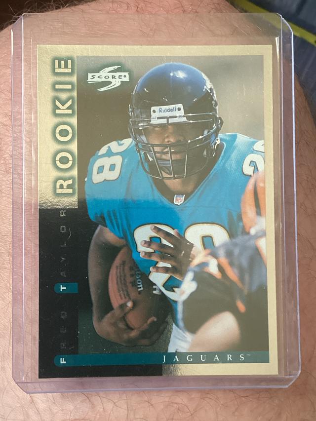 1998 Score Football Fred Taylor ﻿Showcase Series #PP132