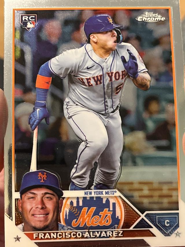 2023 Topps Chrome Francisco Álvarez BASE CARDS I #203