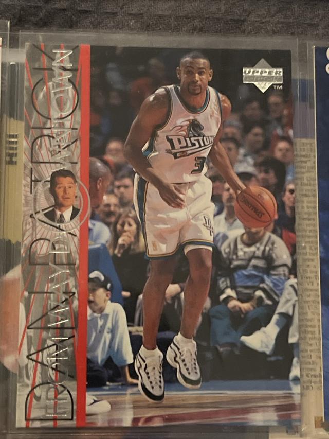 1996-97 Upper Deck Basketball Grant Hill ﻿From Way Downtown #338