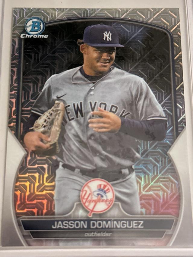 2023 Bowman Chrome Mega Jasson Domínguez IMAGE VARIATIONS #BCP-225