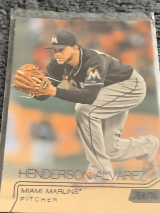 2015 Topps Stadium Club Henderson Alvarez Base Set Members Only  #147