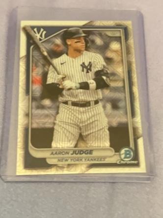 2024 Bowman Mega Box Aaron Judge BASE CHROME CARDS #7