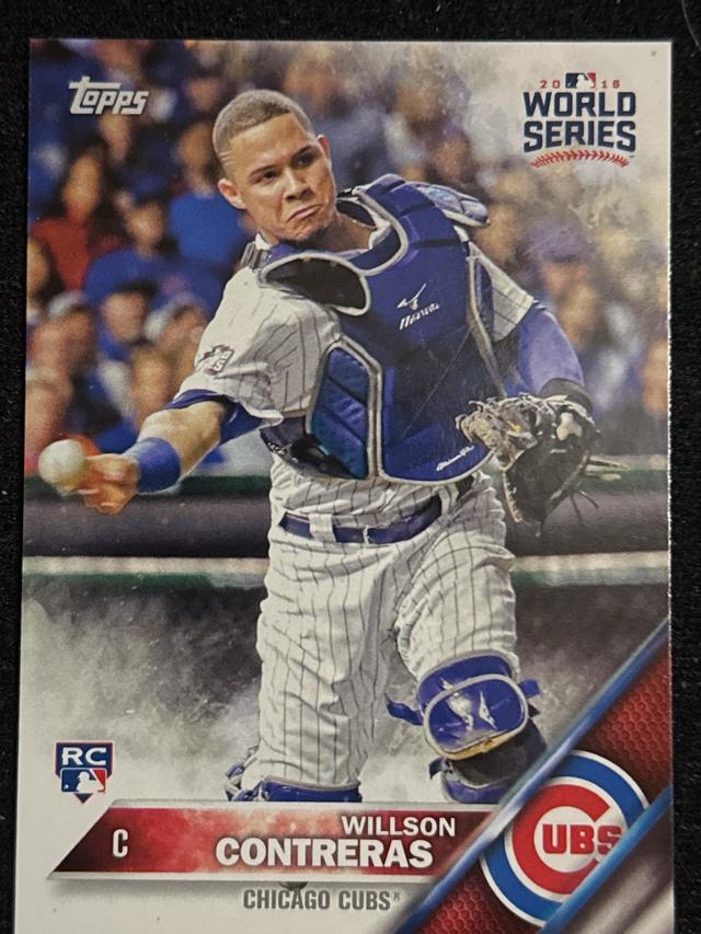 2016 Topps Chicago Cubs World Series Set Willson Contreras ﻿Base #WS-16