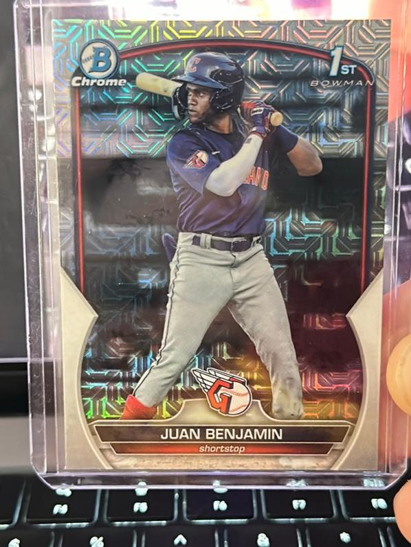 2023 Bowman Chrome Mega Juan Benjamin BOWMAN CHROME MEGA CARDS #BCP-151