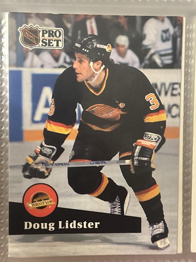 1991-92 Pro Set Hockey Doug Lidster ﻿NHL #247