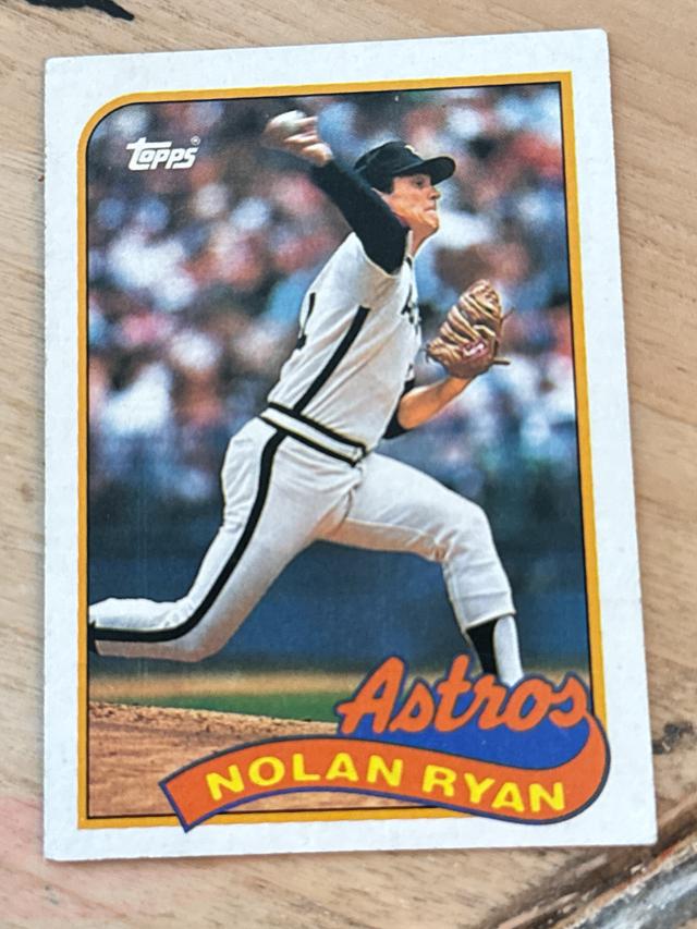 1989 Topps Nolan Ryan Base Set #530