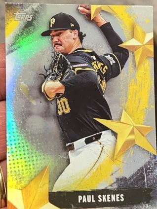 2025 Topps Series 1 Paul Skenes Stars of MLB #SMLB-27