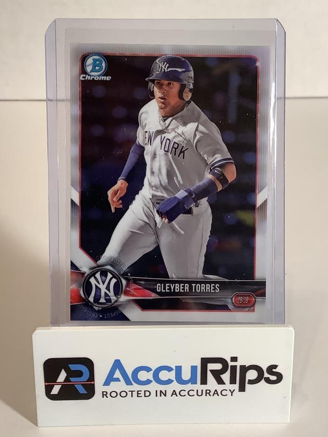 2018 Bowman Gleyber Torres Chrome Prospects Set #BCP100