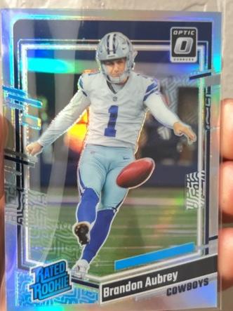 2023 Donruss Optic Brandon Aubrey Rated Rookies #226