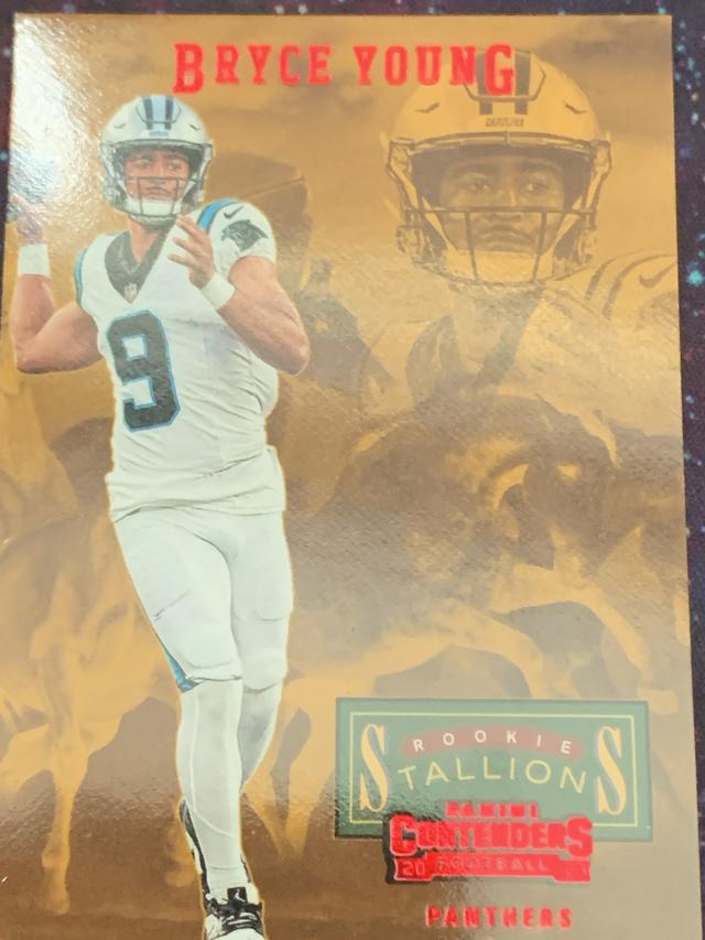 2023 Panini Contenders Bryce Young Rookie Stallions #3