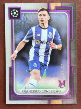 2023-24 Topps Museum Collection UEFA Champions League Francisco Conceição /99