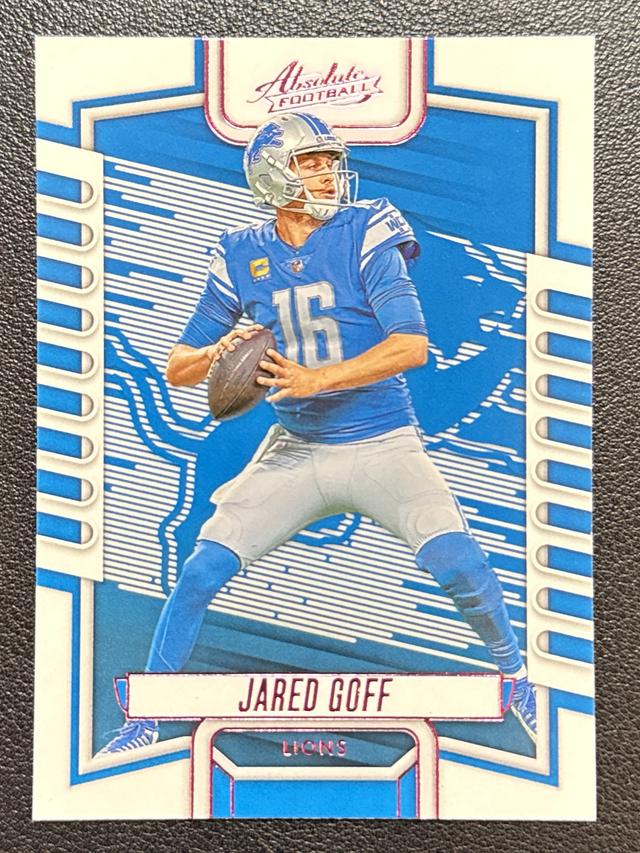 2023 Panini Absolute Jared Goff ﻿Base Set #31