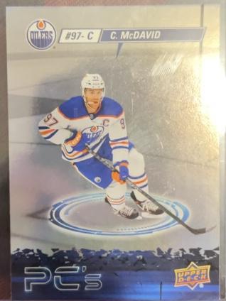 2023-24 Upper Deck Series 2 Hockey Connor McDavid PC’s Checklist #PC-11