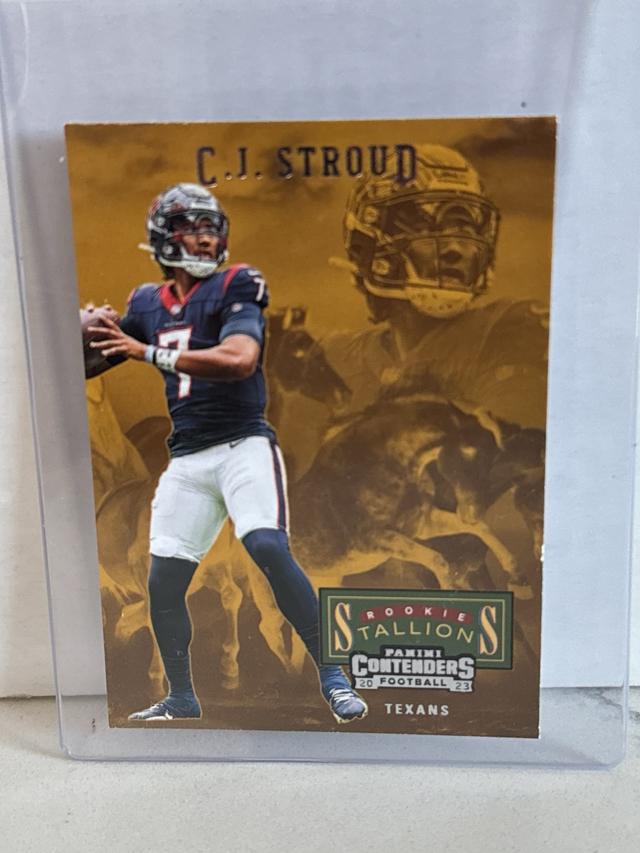 2023 Panini Contenders C.J. Stroud Rookie Stallions  #6