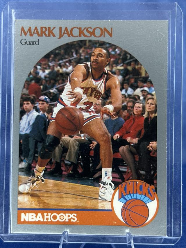 1990-91 NBA Hoops Mark Jackson ﻿Base Set #205