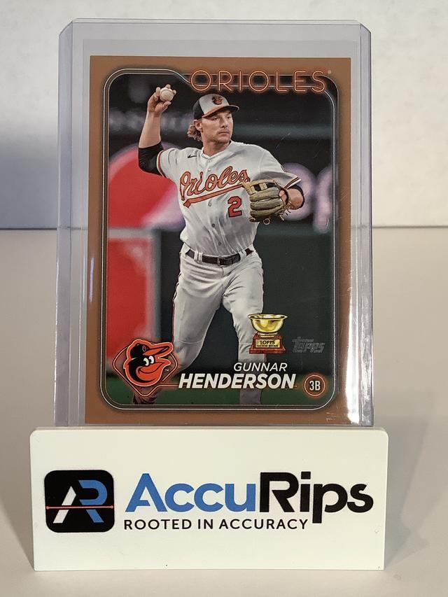 2024 Topps Series 2 Gunnar Henderson BASE SET Gold /2024 #450