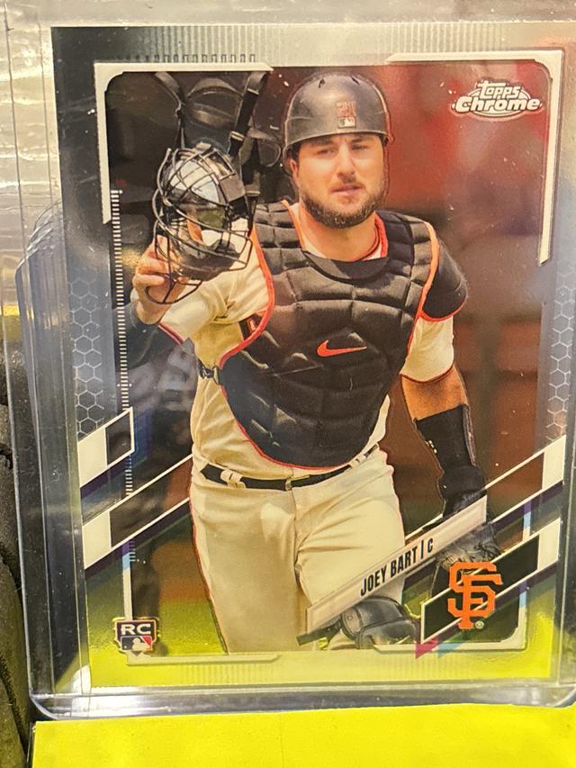 2021 Topps Chrome Joey Bart BASE CARDS #109