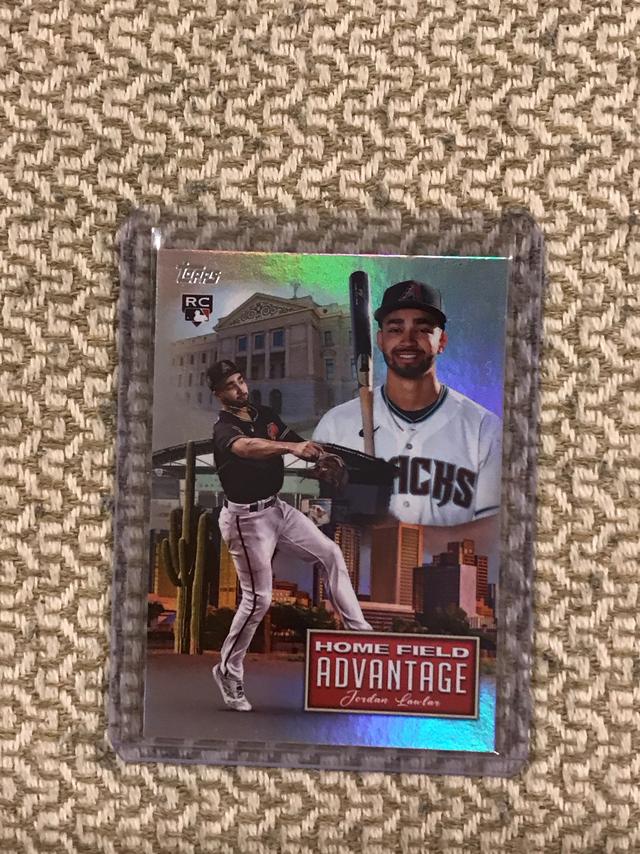 2024 Topps Series 2 Jordan Lawlar HOMEFIELD ADVANTAGE #HFA-14