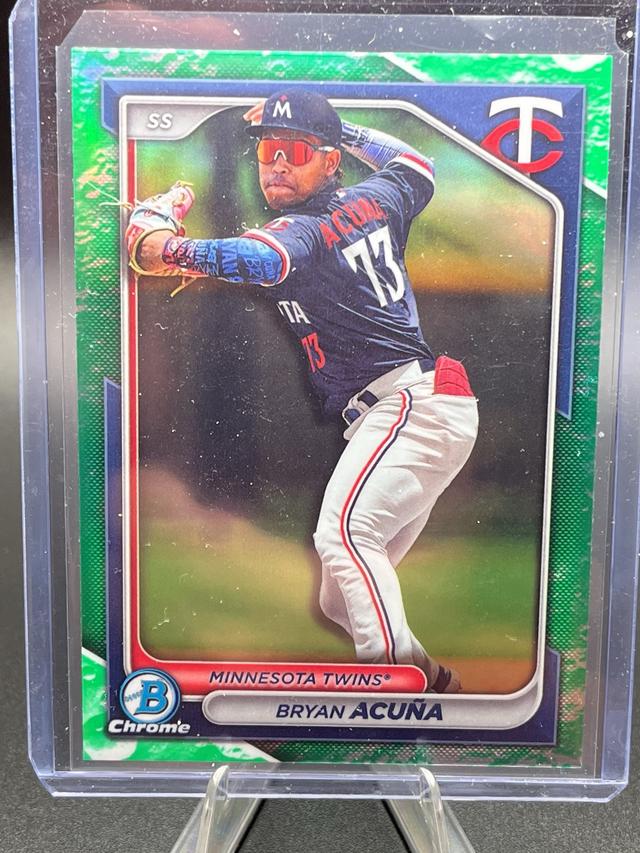 2024 Bowman Bryan Acuña CHROME PROSPECTS II Lunar Glow Refractors #BCP-4