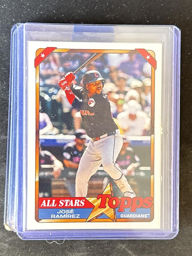 2024 Topps Throwback Thursday Jose Ramirez  ﻿MLB #87