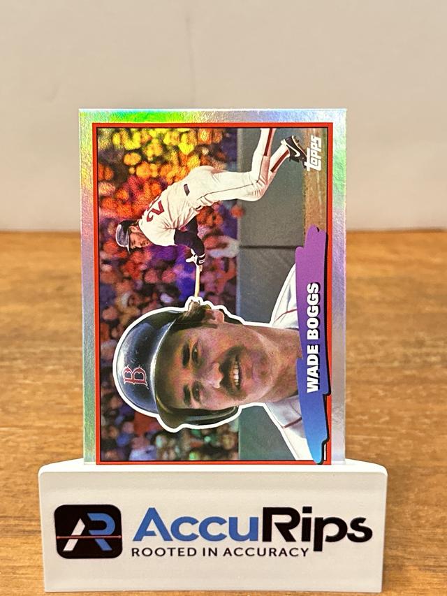 2022 Topps Archives Wade Boggs 1988 Big Foil Set #88BF-17