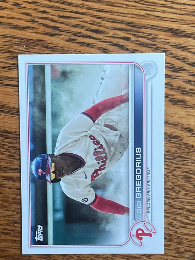 2022 Topps Factory Team Sets Didi Gregorius Base Set #PHI-11