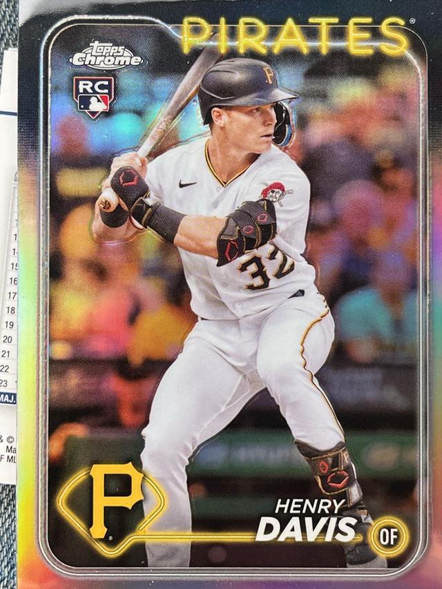 2024 Topps Chrome Henry Davis ﻿Base Set #260