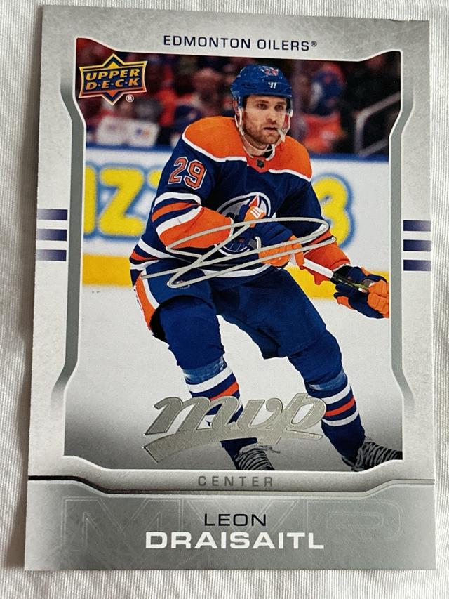 2024-25 Upper Deck MVP Leon Draisaitl 10th Anniversary #MR-17