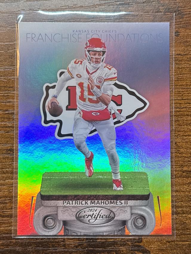 2024 Panini Certified Football Patrick Mahomes II Franchise Foundations #20