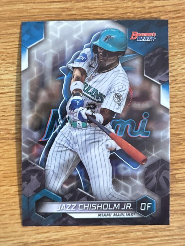 2023 Bowman's Best Jazz Chisholm Jr. VETERANS AND ROOKIES #21