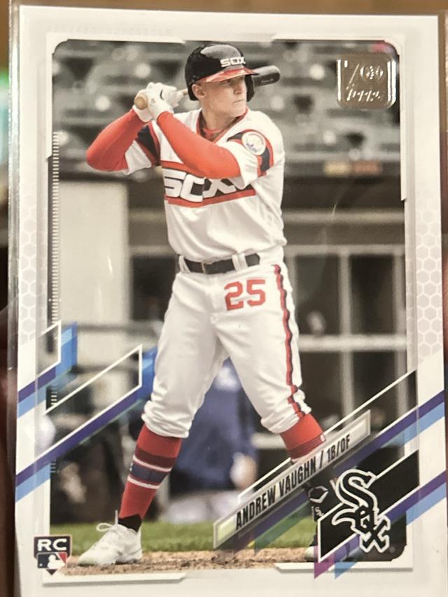 2021 Topps Update Andrew Vaughn BASE SET #US312