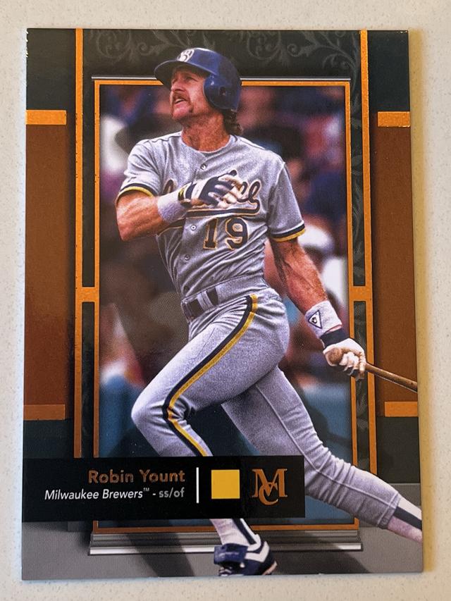 2024 Topps Museum Collection Robin Yount ﻿Base Set Copper #63