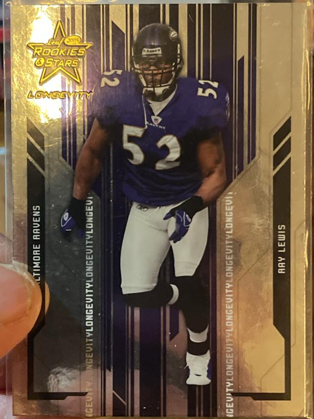 2005 Playoff Honors Football Ray Lewis ﻿Base #9