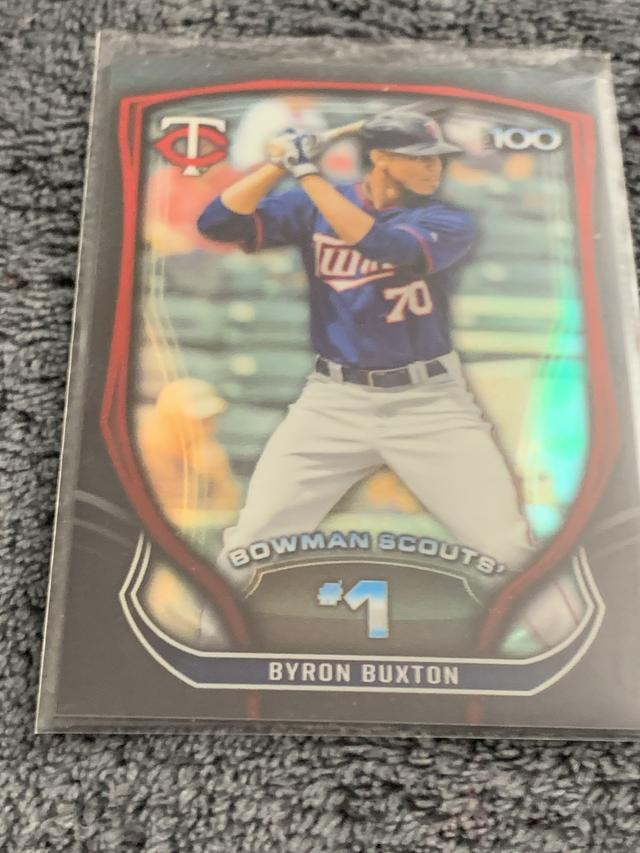 2014 Bowman Byron Buxton Bowman's Top 100 Prospects Set #BTP-1