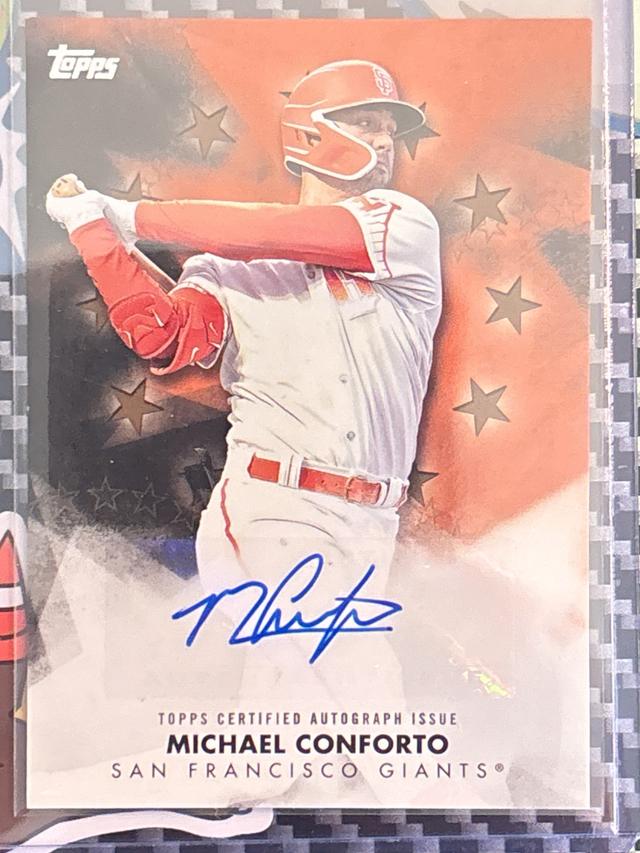 2024 Topps Series 1 Michael Conforto BASEBALL STARS AUTOGRAPHS /50 #BSA-MCO