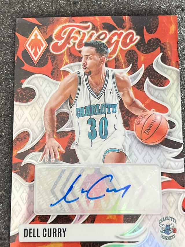 2023-24 Panini Phoenix Basketball Dell Curry Orange /99 #FA-DCY